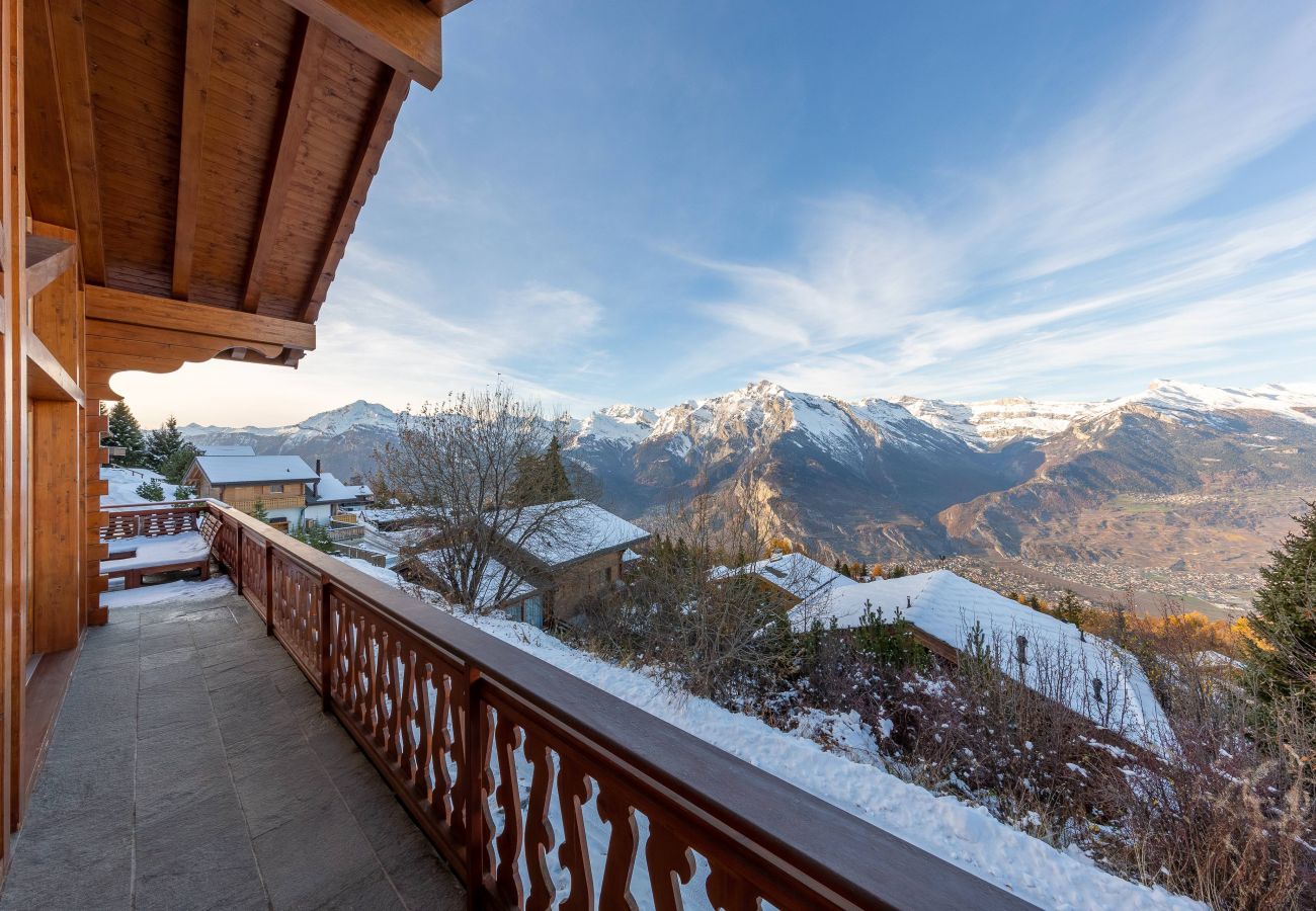 Chalet in Haute-Nendaz - Chalet Ciel de Lit - Vue imprenable