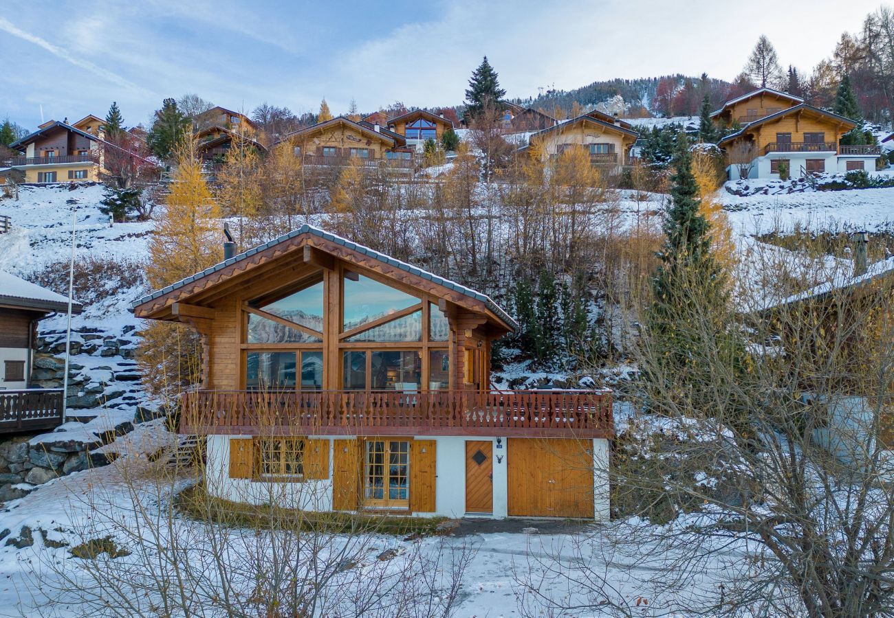 Chalet in Haute-Nendaz - Chalet Ciel de Lit - Vue imprenable