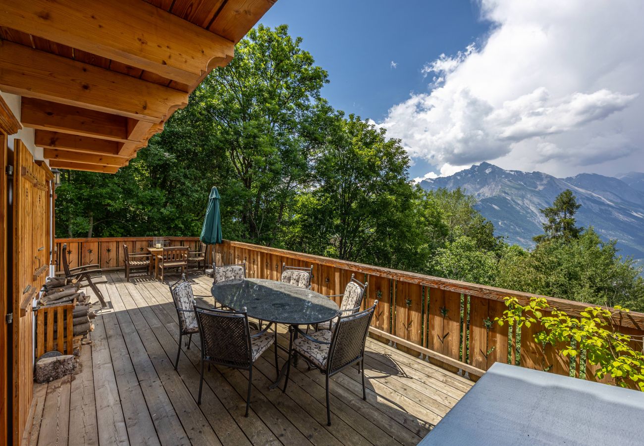 Chalet in Haute-Nendaz - Chalet La Vue, pet friendly 10 pers, amazing view