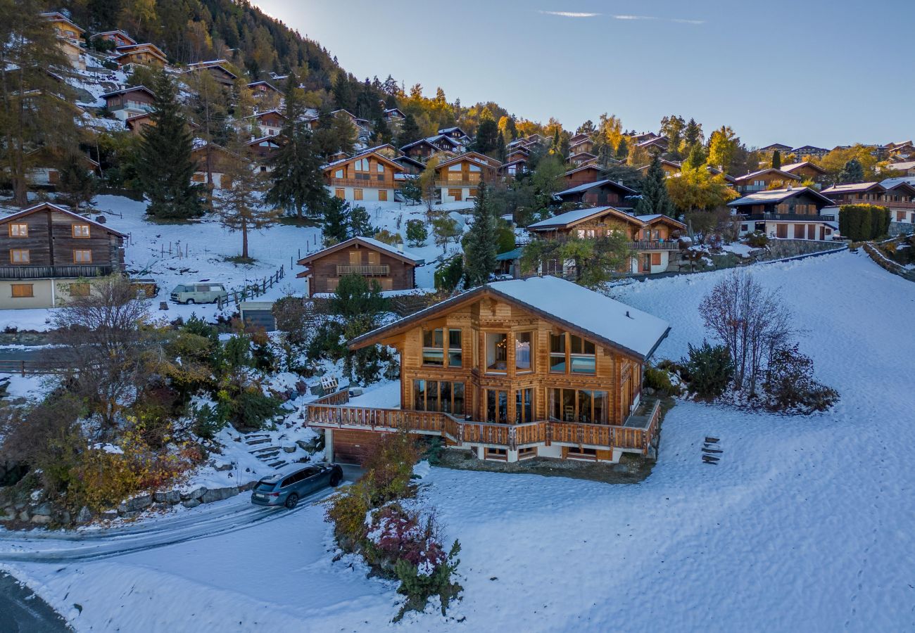 Chalet in Haute-Nendaz - Chalet Vansamis, views & sauna