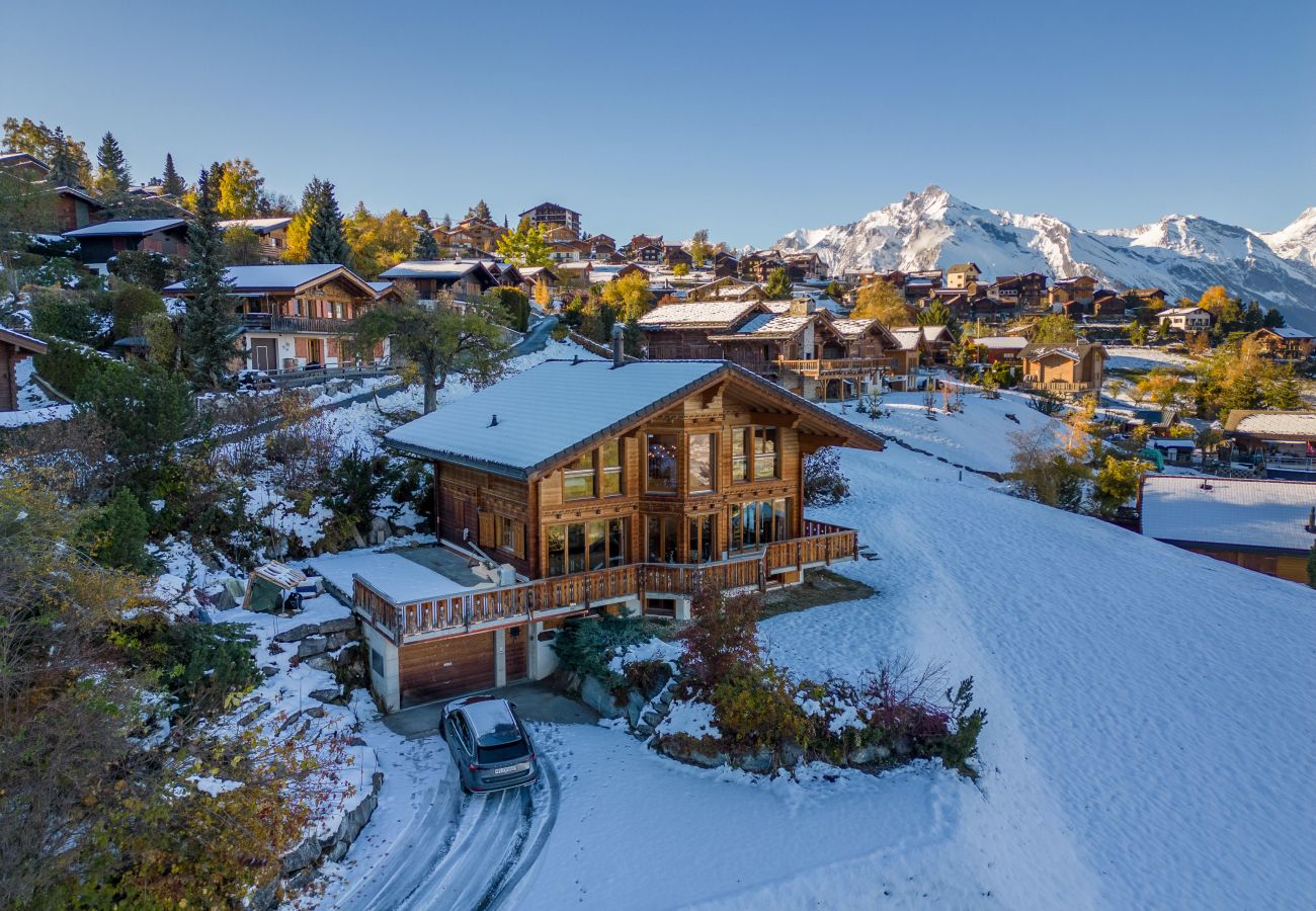 Chalet in Haute-Nendaz - Chalet Vansamis, views & sauna