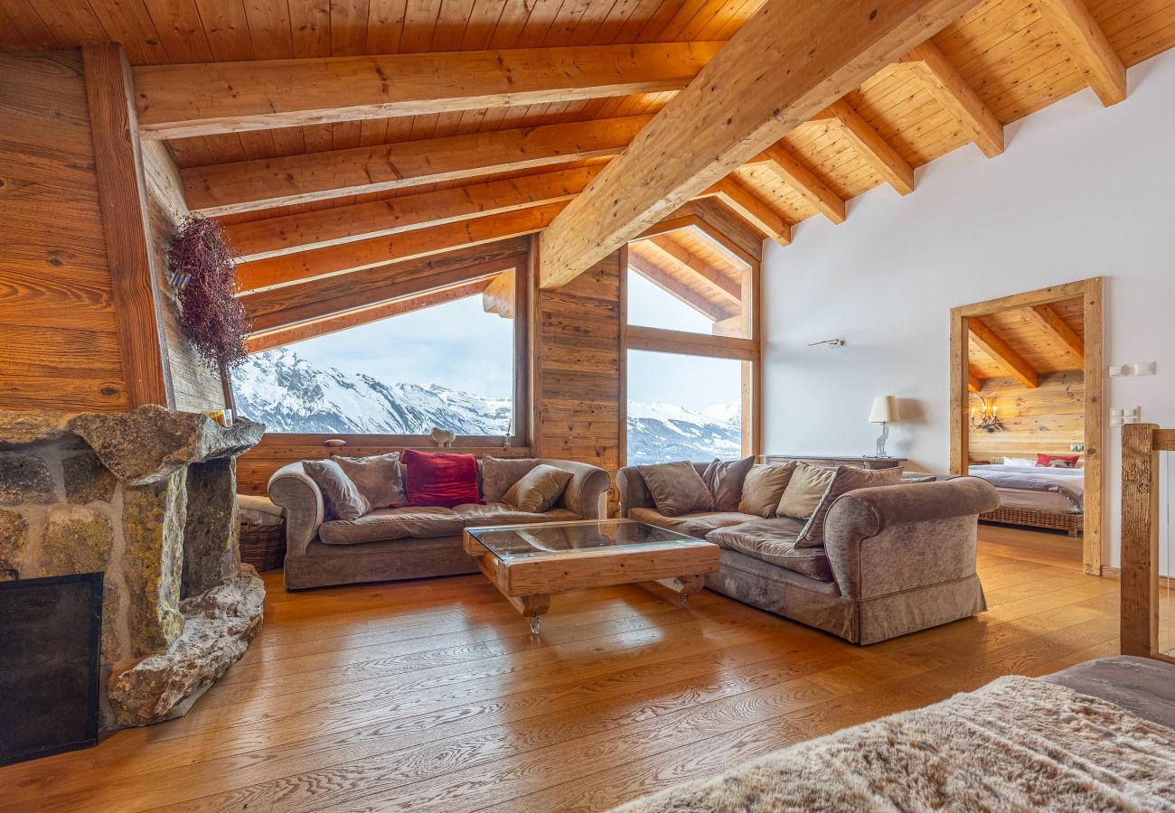 Chalet in Haute-Nendaz - Above the Clouds - spacious chalet with great view