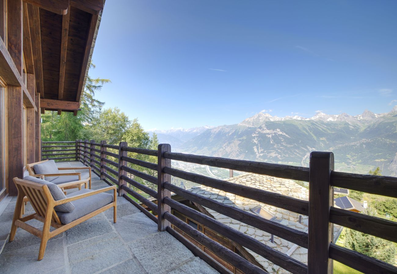 Chalet in Isérables - Chalet La Vue (Les Crettaux - Nendaz)