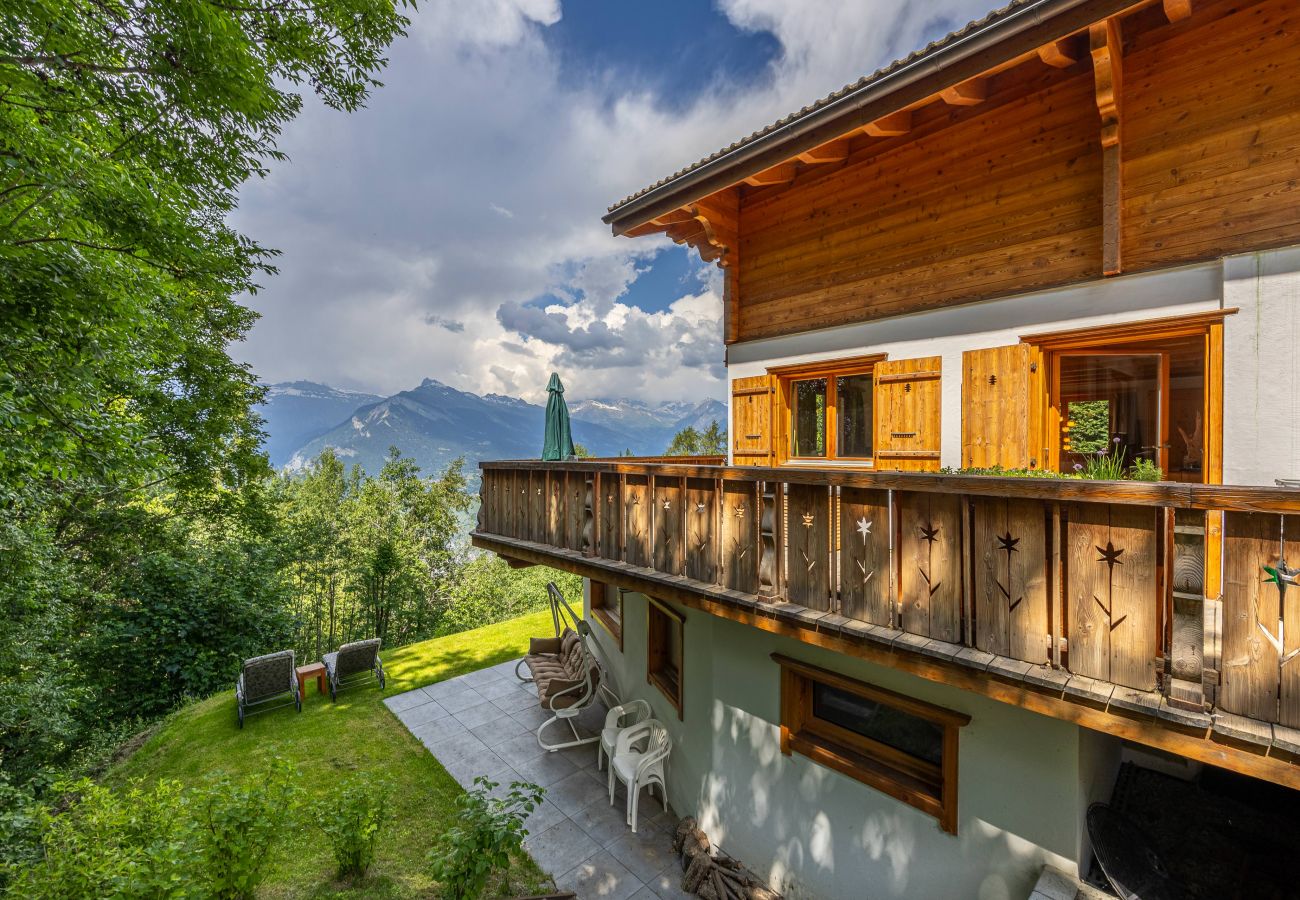 Chalet à Haute-Nendaz - Chalet La Vue, pet friendly 10 pers, amazing view